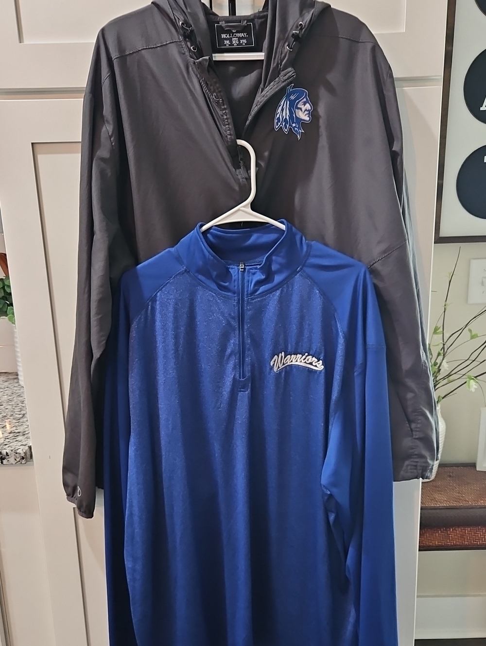 2 Piece Holloway 1 Blue & 1Gray Team Pullover Jacket Set